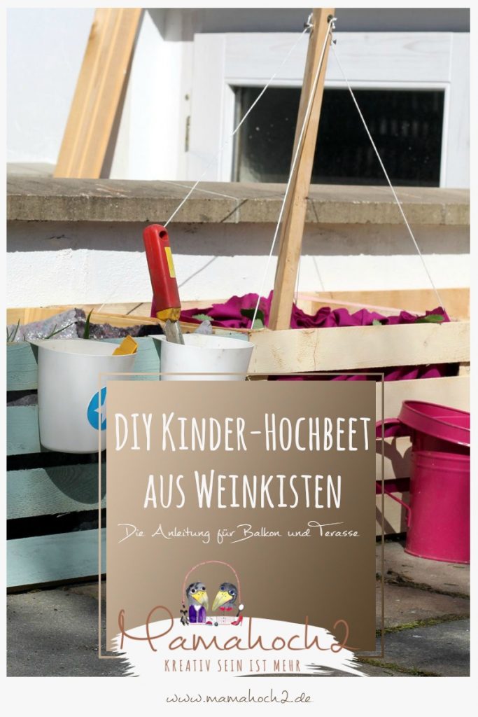 diy hochbeet kinder weinkisten obstkisten garten beet pflanzkiste 23