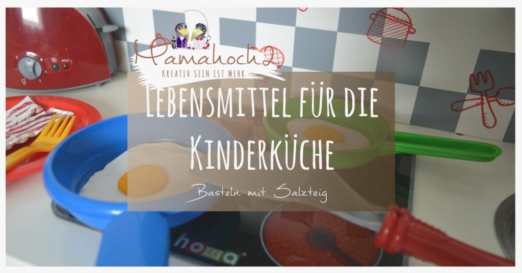 DIY &#8211; Lebensmittel aus Salzteig für Kinderküche 13