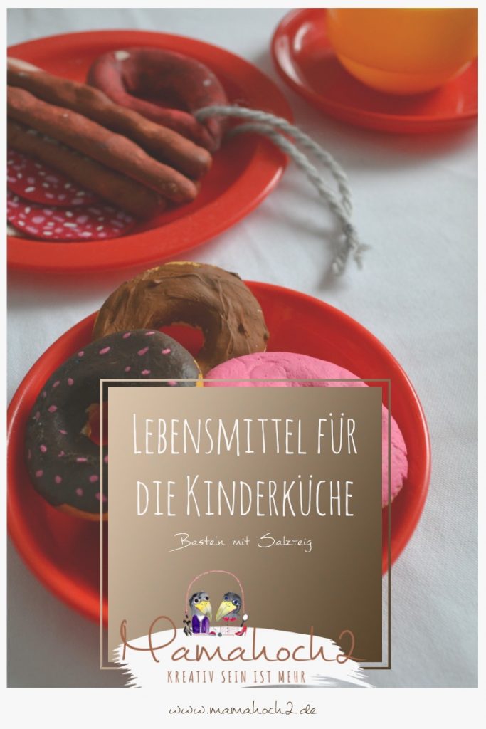 DIY &#8211; Lebensmittel aus Salzteig für Kinderküche 14