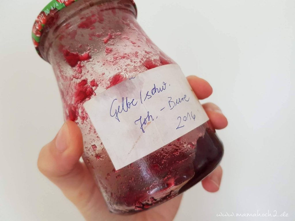 Marmelade einwecken Glas