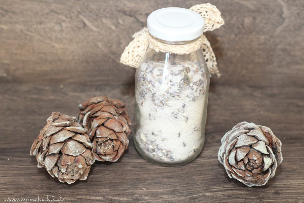 badesalz selber machen diy lavendel blüten (3)