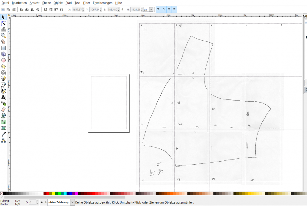 inkscape vorzeichnung anfertigen
