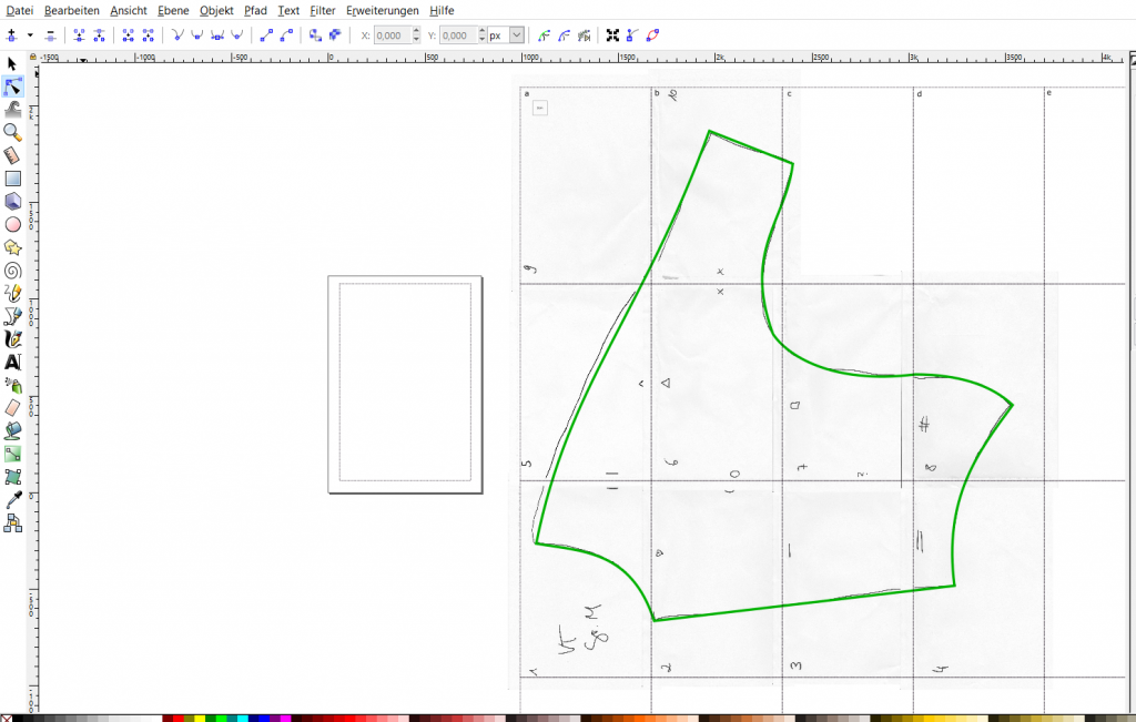 inkscape zeichnung digitalisieren anfertigen