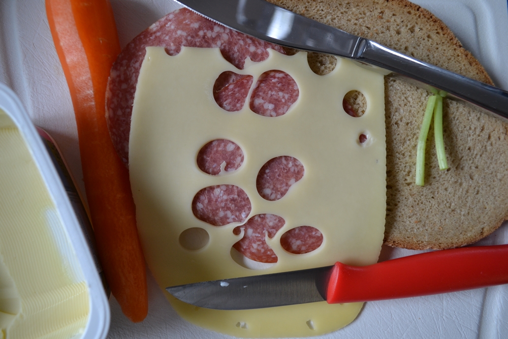 Foodteller . Essen für Kinder . dekorierte Teller 13