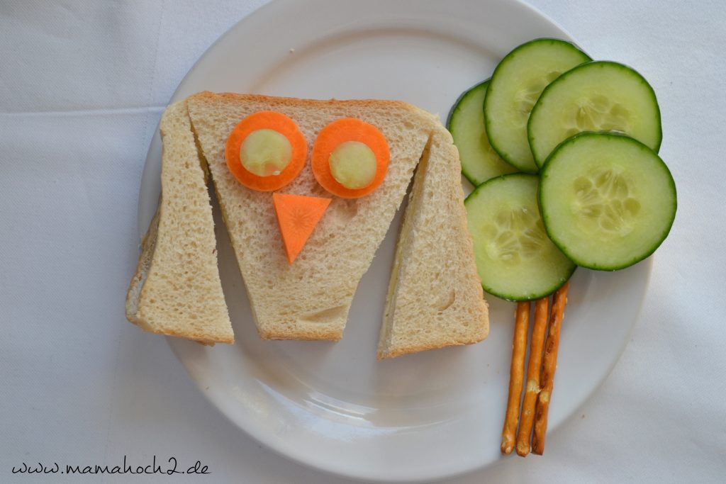 Foodteller . Essen für Kinder . dekorierte Teller 7