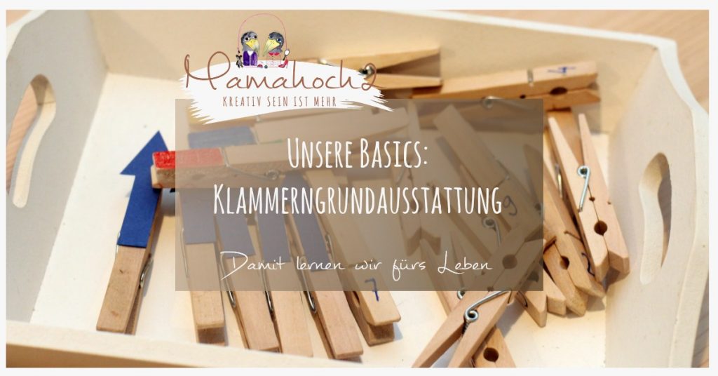 klammerngrundausstattung montessori klammer lernen lernspiel