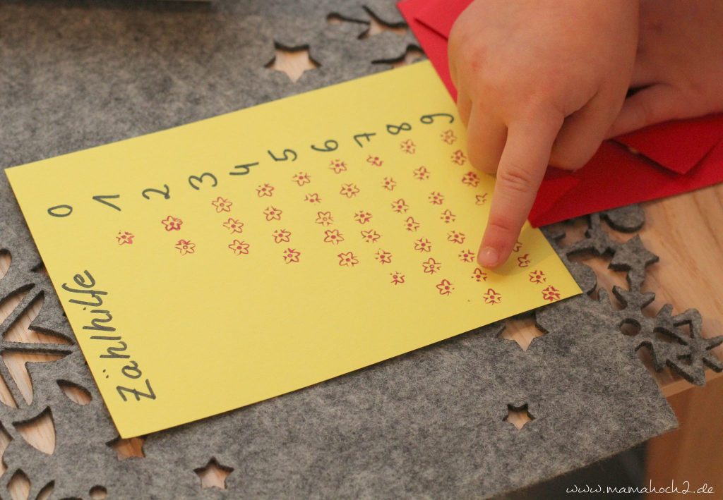 vorschule übungen montessori lernkarten zählkarten klammern mamablog (5)