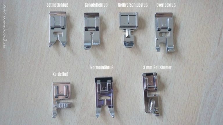 Universal-Nähfuß Für Singer & Andere Nähmaschinen - Aus Metall