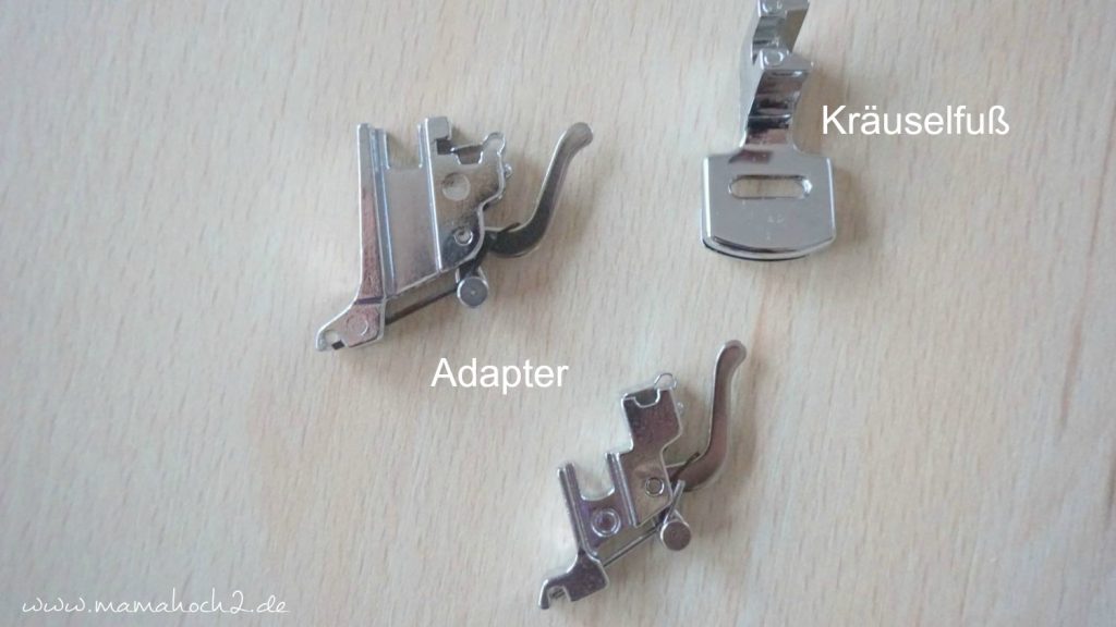 Nähfüße Kräuselfuß Adapter