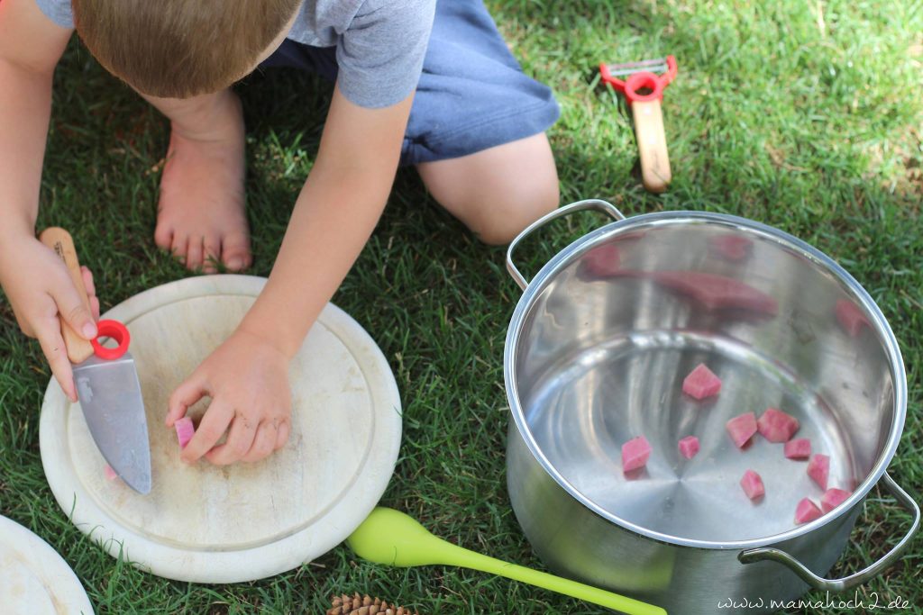 kinder in der küche kochen für kinder montessori selbständig sein (3)