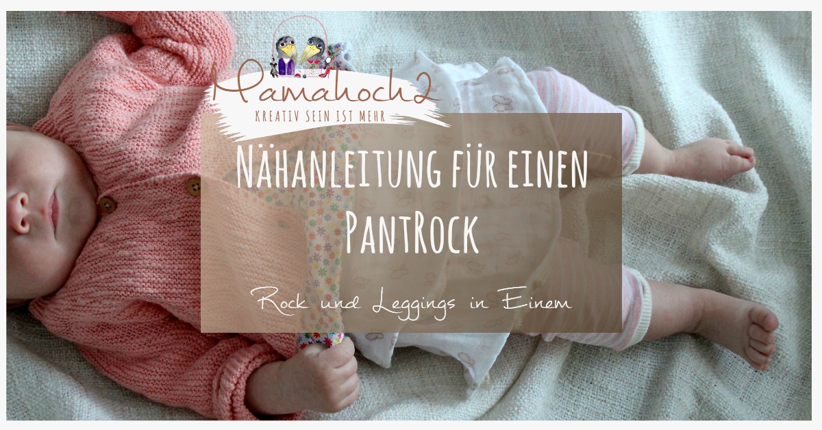 Nähanleitung für Rock-Leggings – Pant Rock nähen Schritt für Schritt