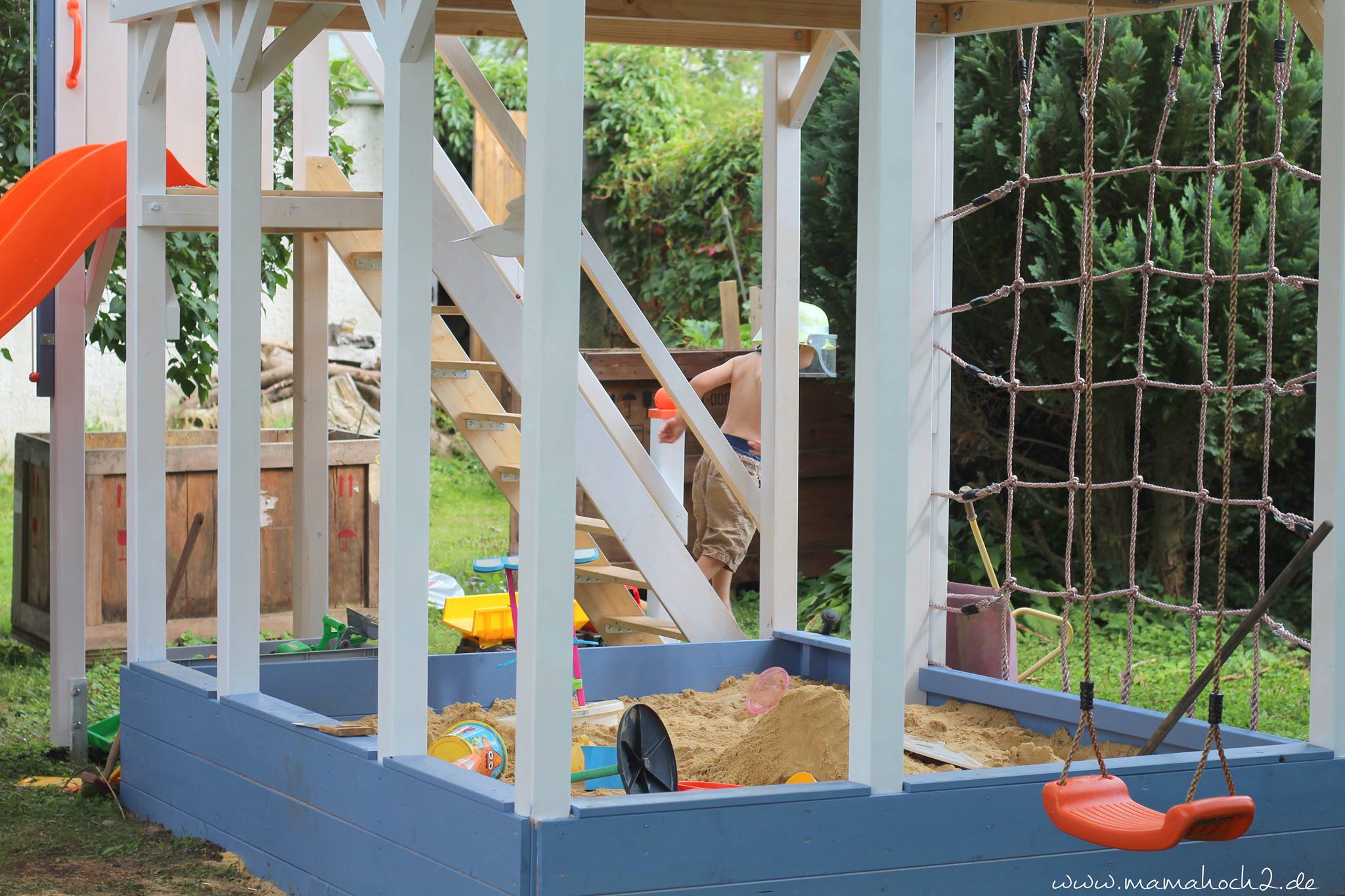 Ein Garten für Kinder Ihr eigenes Stelzenhaus ⋆ Mamahoch2