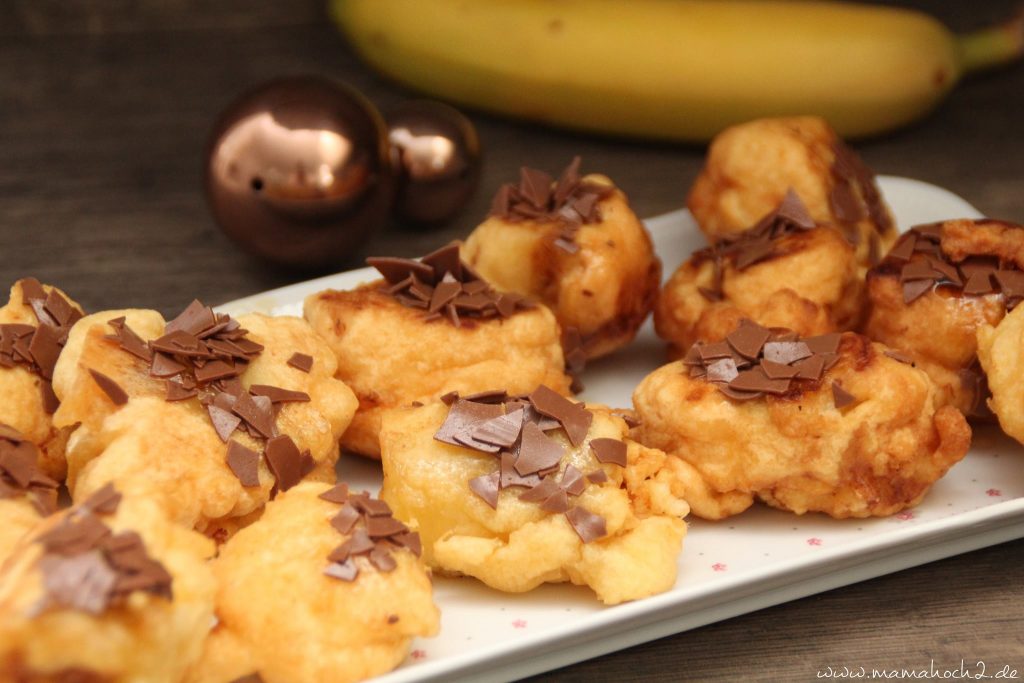 gebackene Banane Rezept schnell für Kinder (3)