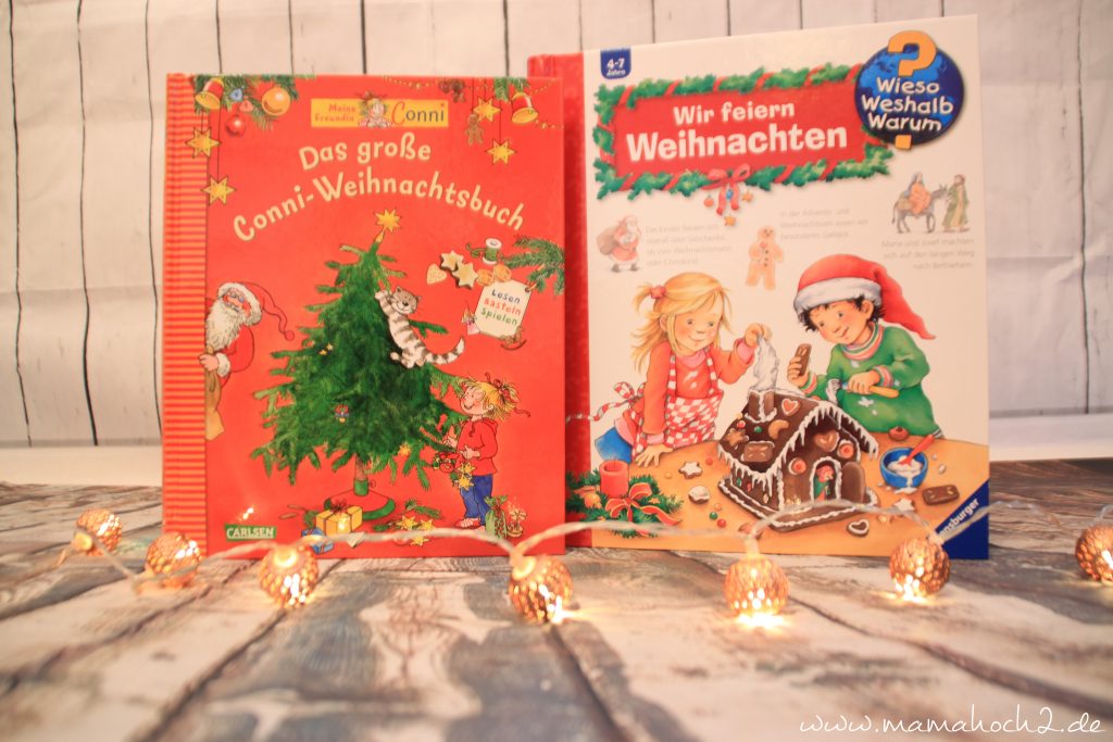 Büchertipps Kinderbücher Weihnachten Conni Weihnachtsbuch Klappenbuch Wieso Weshalb Warum