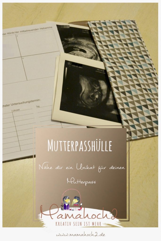 Mutterpasshülle nähen . Mutterpass . Hülle für den Mutterpass nähen . Nähen für das Baby (3)