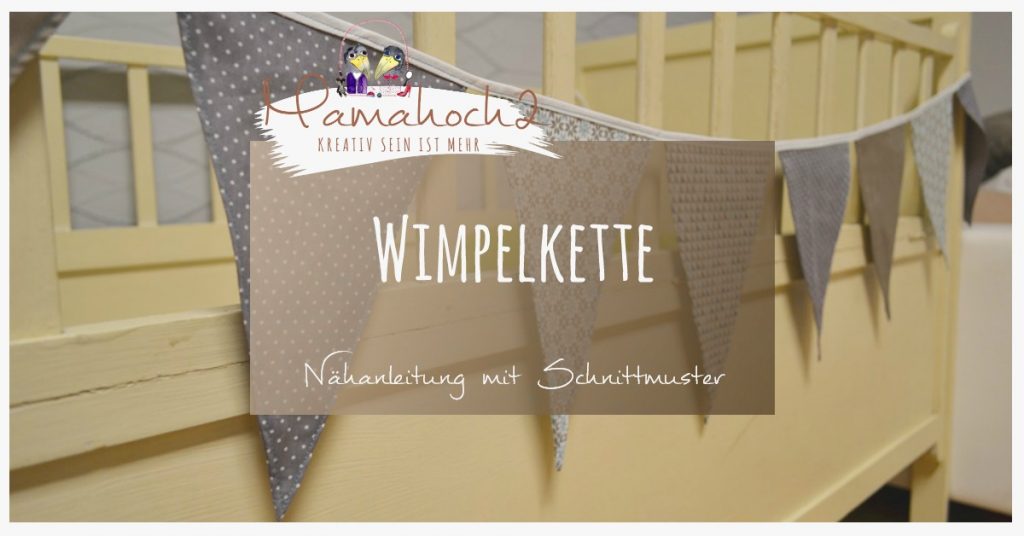 Wimpelkette Nähanleitung