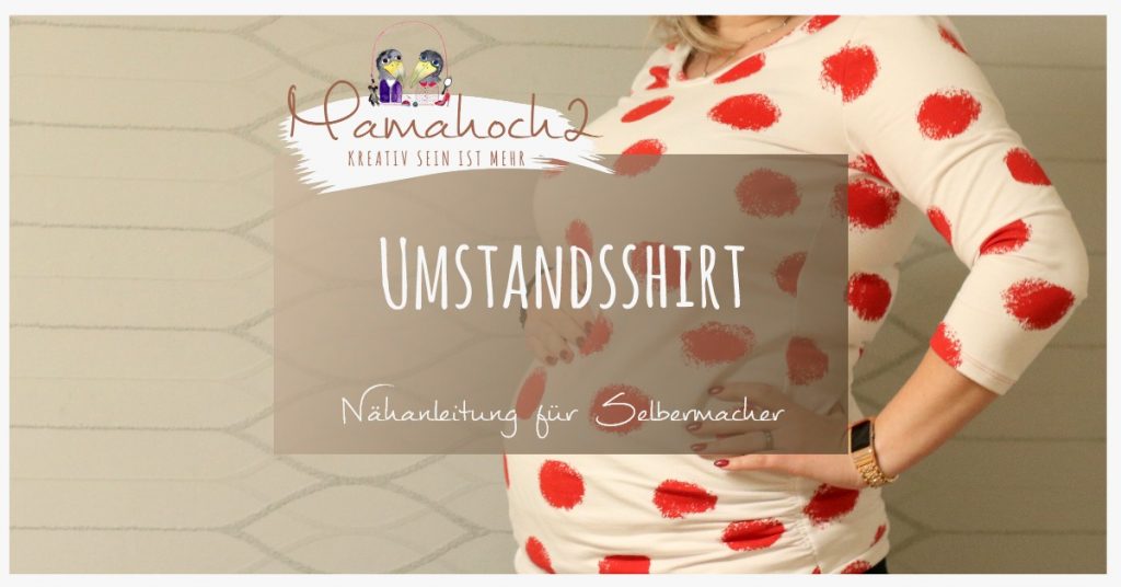 Umstandsshirt nähen . Schwangerschaftsshirt . Schwangerschaftsbauch . Umstandspullover . Lady Rockers 100