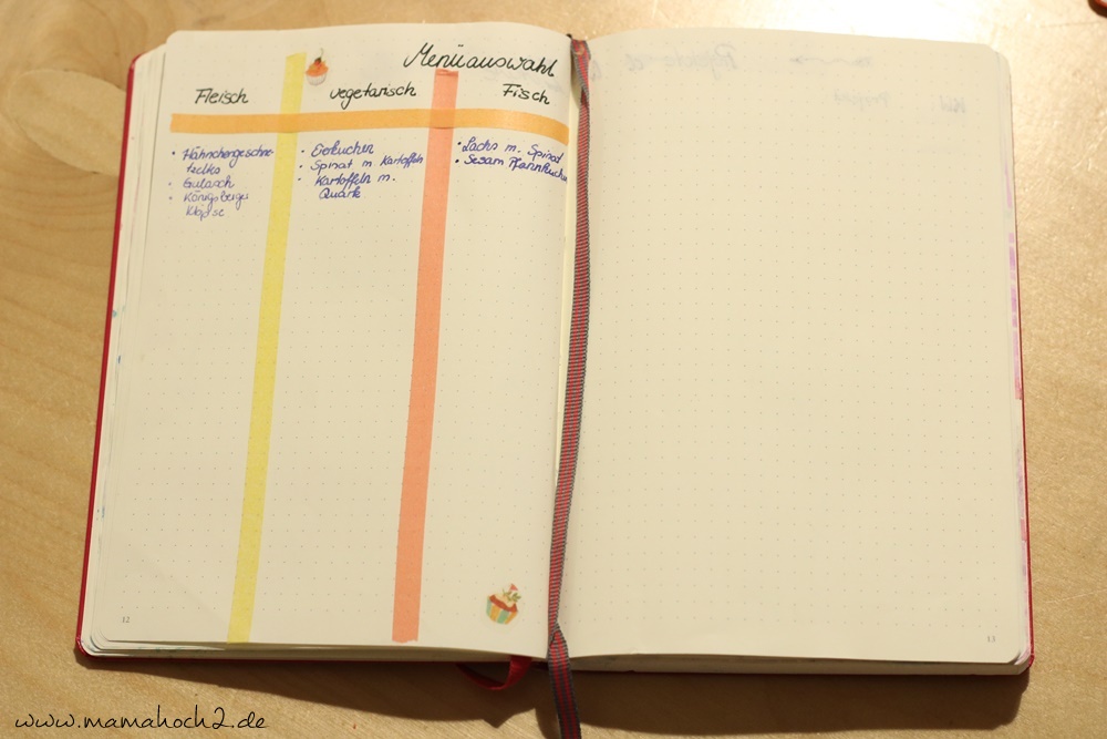 Bullet Journal . Bullet Journal Ideen . Bullet Journal Materialien . Bulett Journal Kalender . Kalender selber machen . kreative Kalender (45)