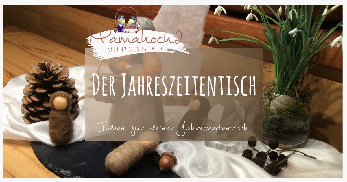 Durch die Jahreszeiten- Ideen für den Winter-Jahreszeitentisch