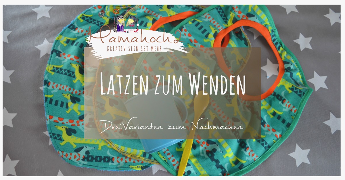 Latzen nähen . Latzen zum Wenden nähen . nähen . Lätzchen nähen . Latz nähen . Freebook 39