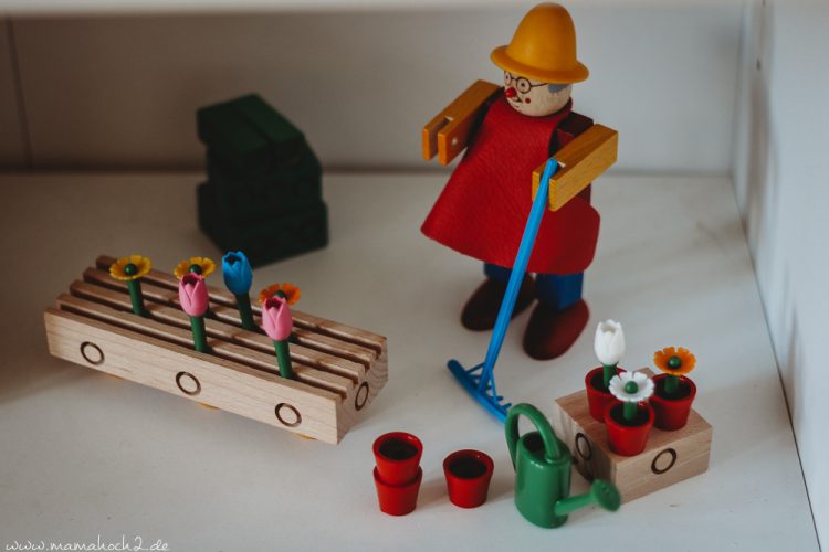 Unser montessoriinspiriertes Spielregegal im Kinderzimmer (5 Jahre) ⋆