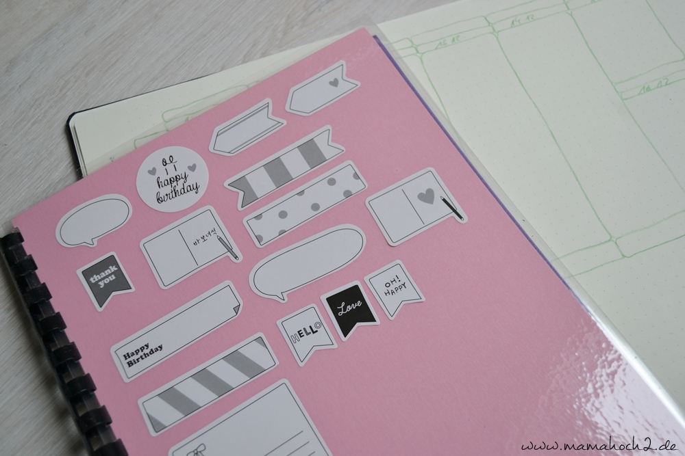 DIY Idee – Stickeralbum selber machen