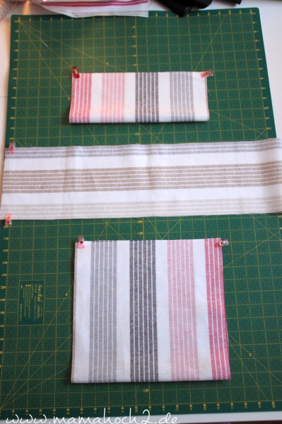 DIY Nähanleitung für ein Sofa-Utensilo - Mehr Ordnung auf der Couch ⋆