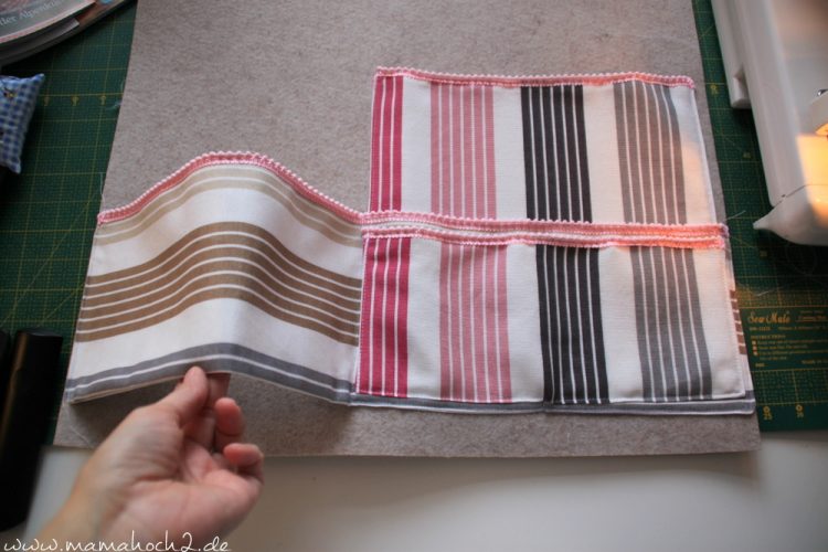 DIY Nähanleitung für ein Sofa-Utensilo - Mehr Ordnung auf der Couch ⋆