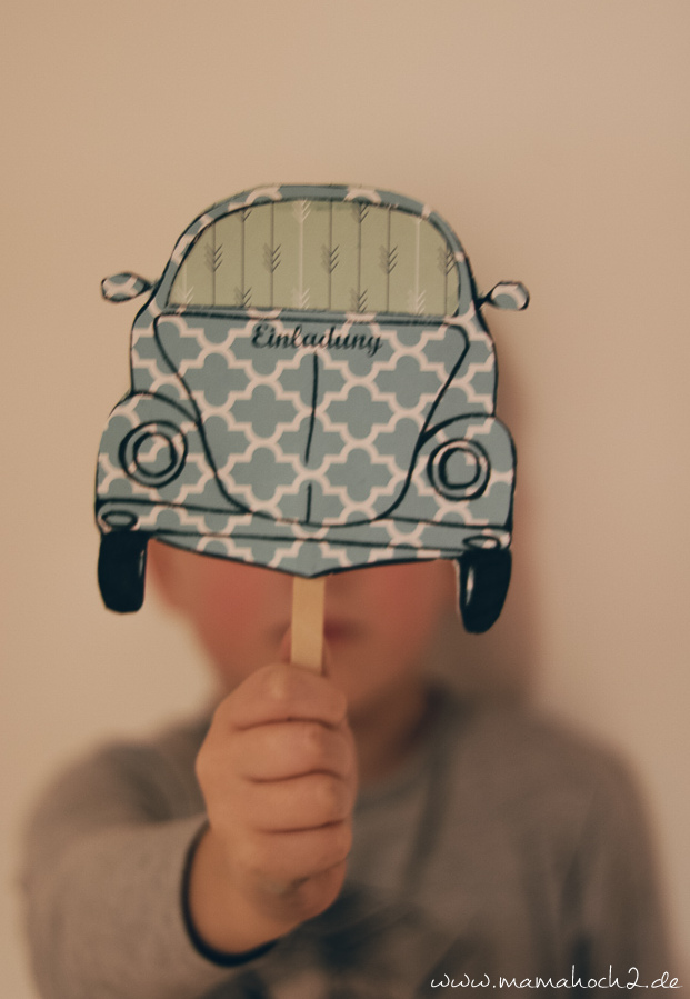 DIY: Ideen für den Auto-Kindergeburtstag inkl. kostenfreiem Digistamp