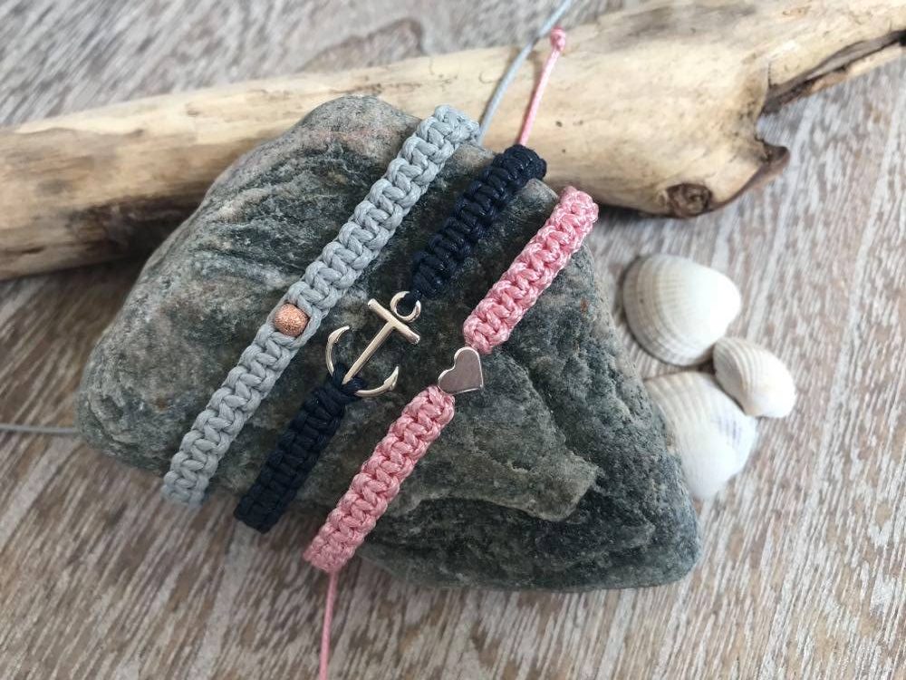 Freundschaftsarmband Diy Anleitung Fur Makramee Armbander