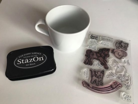 Stempel Auf Porzellan