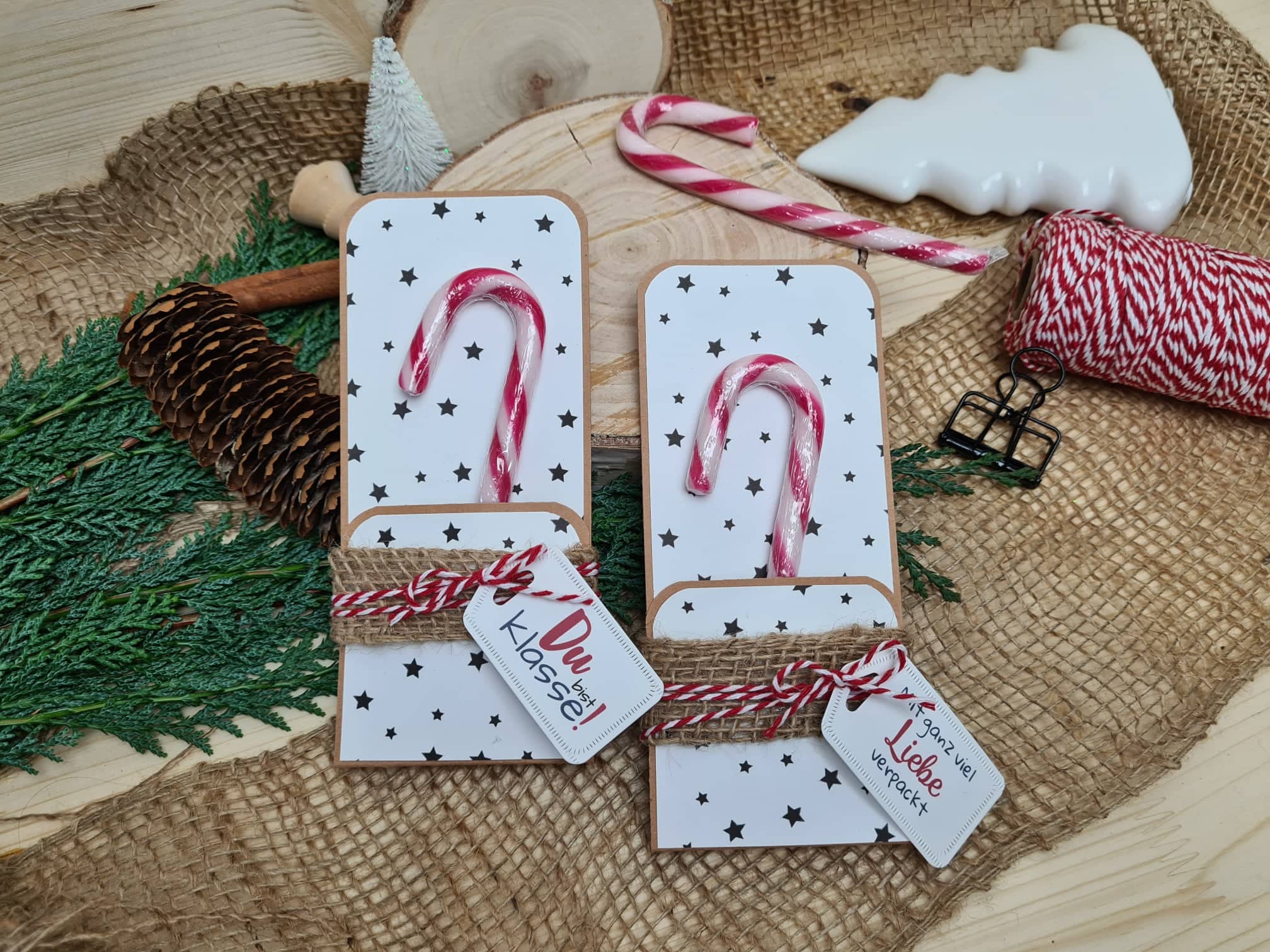 Winterzauber Geschenkidee – Verpackungsidee für Weihnachten (Anhänger)